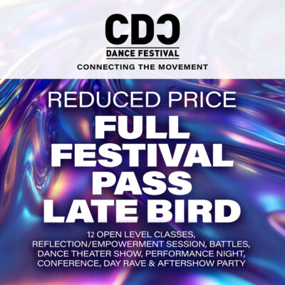 FULL FESTIVAL PASS - LATE BIRD  <font color=#a4f3f4><div title="for youths under 16 years old, disabled persons and people who are affected by anti-black racism">Reduced price</div></font>