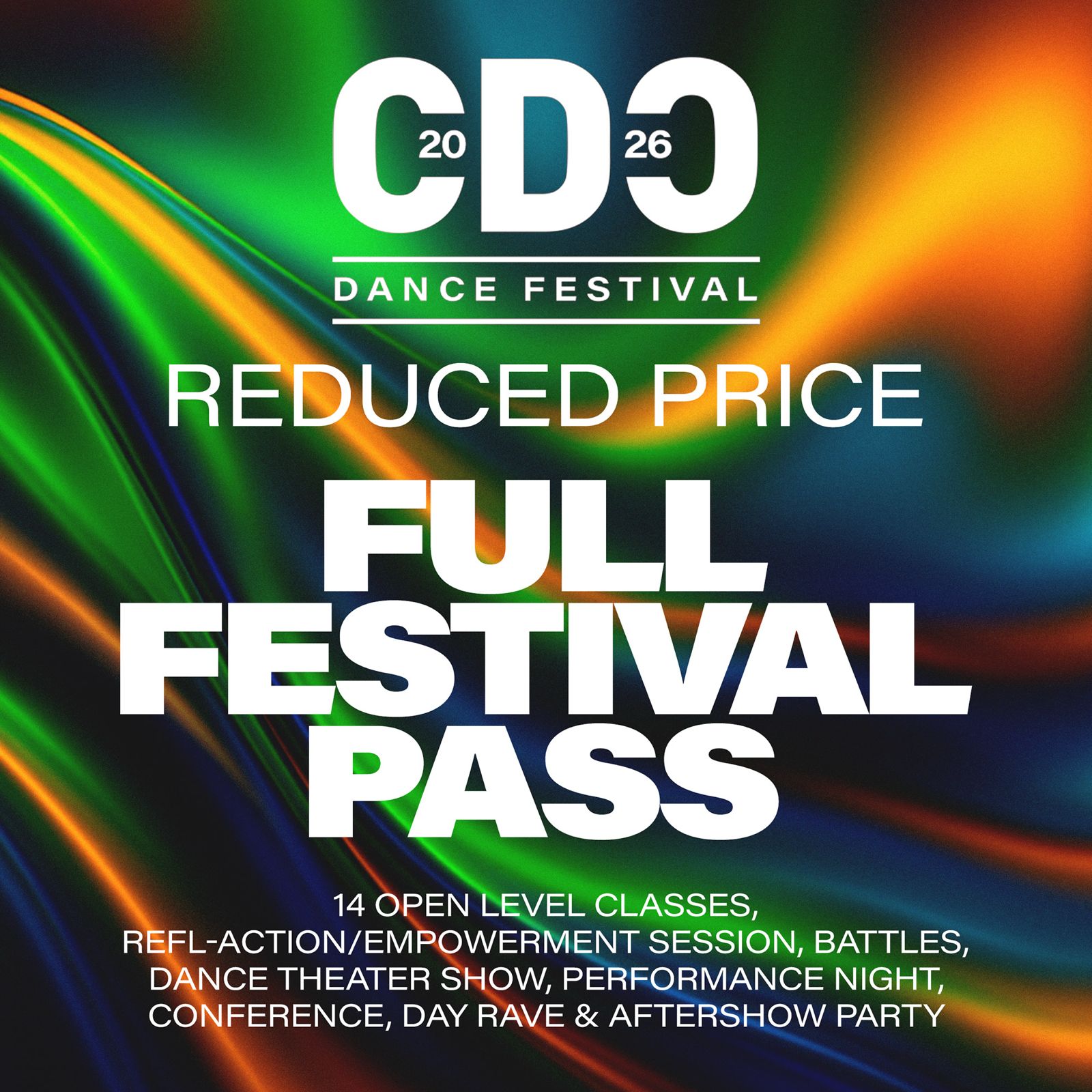 FULL FESTIVAL PASS (reduced price)